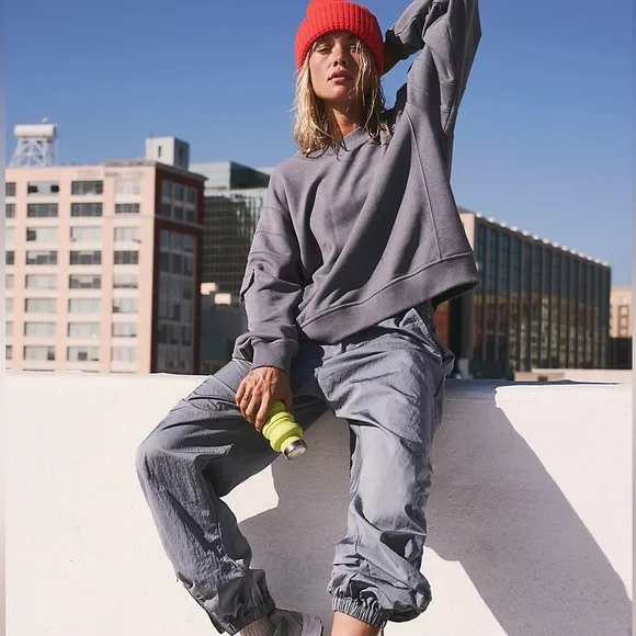 NWT Free People FP Movement Down the Track Set - Flint - Picture 2 of 5